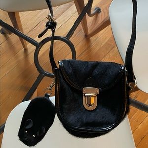 Little Marc Jacobs Ponyhair Leather Handbag